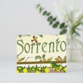 Carte Postale Signe Sorrento, Italie (Debout devant)