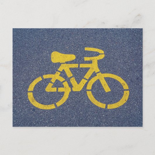 Carte postale SIGNE Vélo (Devant)