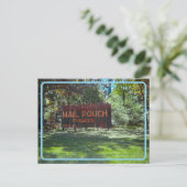Carte postale SIGNE vintage (Debout devant)