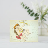 Carte Postale SIGNE Zodiaque : Gemini (Debout devant)