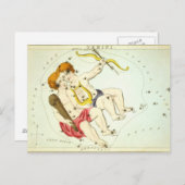 Carte Postale SIGNE Zodiaque : Gemini (Devant / Derrière)