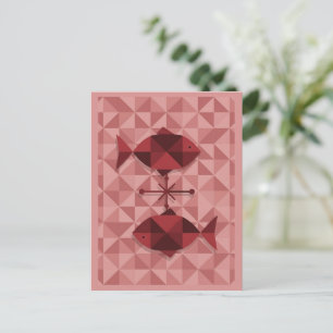 Carte Postale SIGNE Zodiaque Pisces