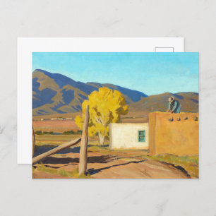 Carte Postale Signes d'automne 1931 par Maynard Dixon