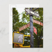 Carte Postale Signes de rue 2 (Devant / Derrière)