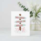 Carte Postale Signes du pôle Nord (Debout devant)