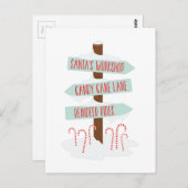 Carte Postale Signes du pôle Nord (Devant / Derrière)