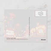 Carte Postale Signes en néon colorés, Las Vegas, Nevada (Dos)