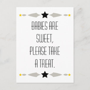 CARTE POSTALE SIGNES STAR TREAT & TABLE