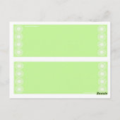 CARTE POSTALE SIGNETS ELDERBERRY (Dos)