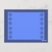 CARTE POSTALE SIGNETS SKYBLUES (Dos)