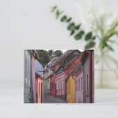 Carte Postale Sihgisoara, maisons päinted (Debout devant)