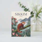 Carte Postale Sikkim Inde (Debout devant)