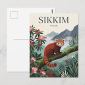 Carte Postale Sikkim Inde (Devant / Derrière)