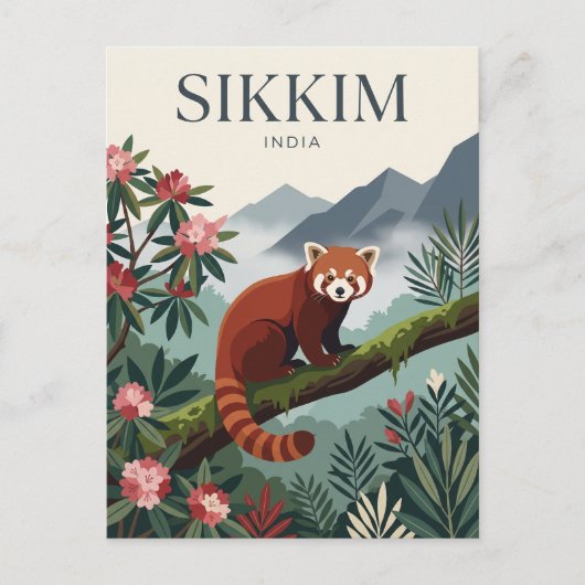 Carte Postale Sikkim Inde (Devant)