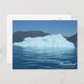 Carte Postale Siku (iceberg) (Devant / Derrière)