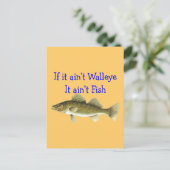 Carte Postale s'il s'agit d'un poisson à seigle (Debout devant)