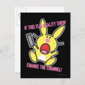 Carte Postale S'il s'agit d'un spectacle de réalité (Devant / Derrière)