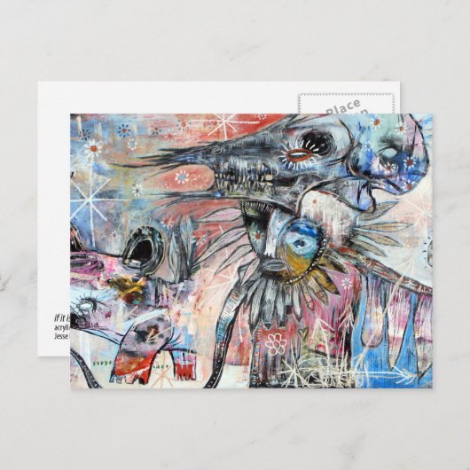 Carte Postale S'il s'agit d'un véritable souhait, il se réaliser (Devant / Derrière)