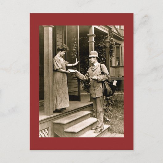 Carte Postale S'il vous plaît, M. Postman (Devant)