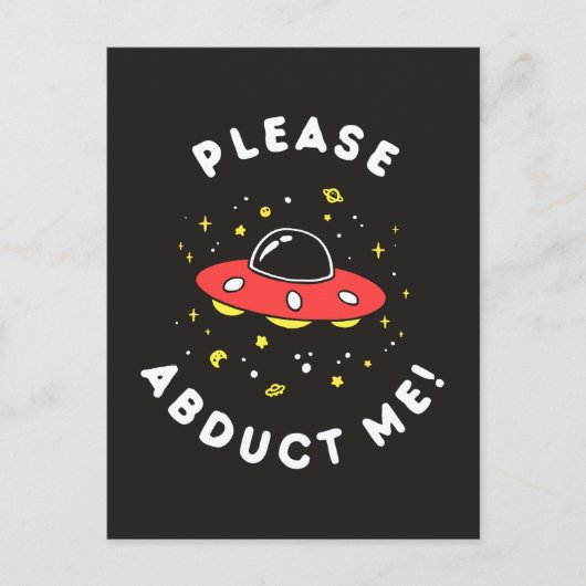 Carte Postale S'il vous plaît M'enlever (Devant)