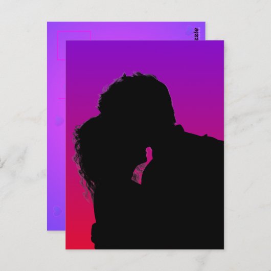 Carte Postale Silence (Devant / Derrière)