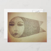 Carte Postale silence (Devant / Derrière)