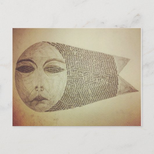 Carte Postale silence (Devant)