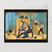 Carte Postale Silence devant les tribunaux (Devant)