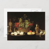 Carte Postale Silence Life avec Oysters (Devant / Derrière)