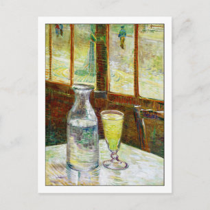 Carte Postale Silence Life with Absinthe by Van Gogh