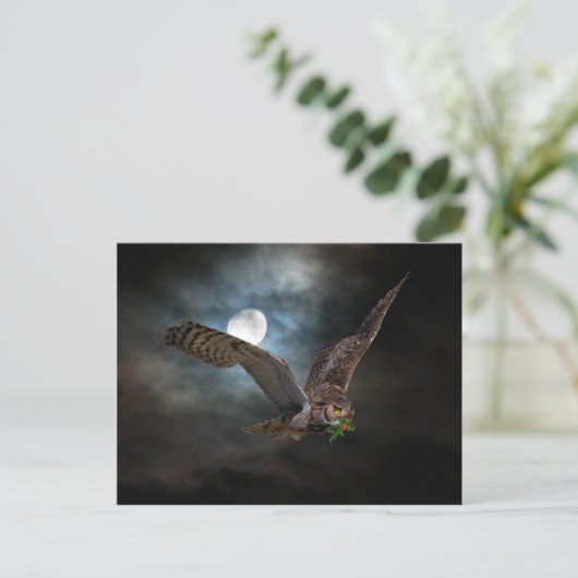 Carte postale "Silence Night" (Debout devant)