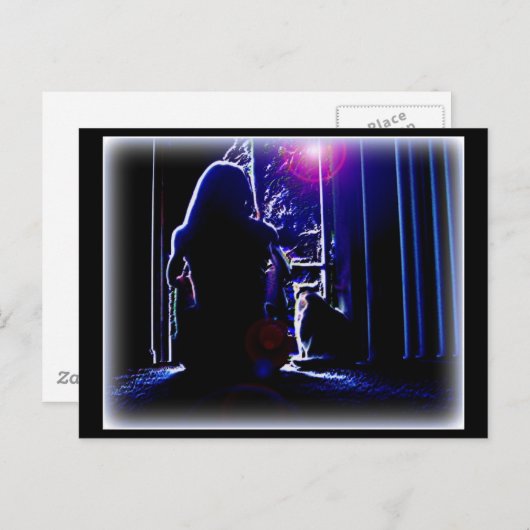 Carte Postale Silence nocturne (Devant / Derrière)