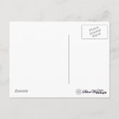 Carte postale Silencieuse (Dos)