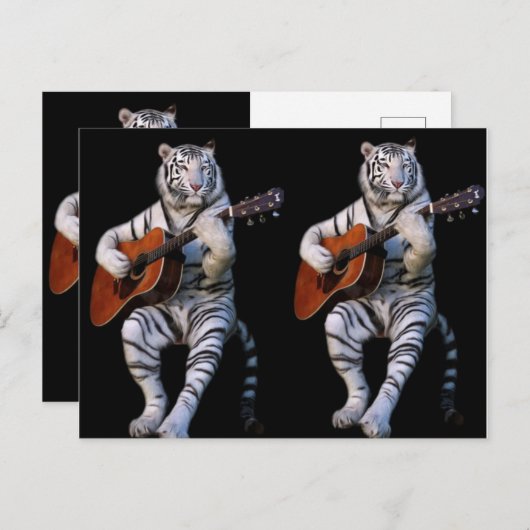 Carte Postale Silent Strings – Elegant Postcard (Devant / Derrière)