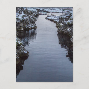 Carte Postale Silfra en Islande