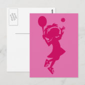 Carte postale Silhouette (Devant / Derrière)