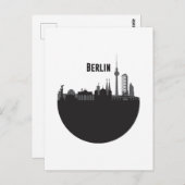 Carte Postale Silhouette (Devant / Derrière)