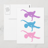 Carte postale Silhouette (Devant / Derrière)