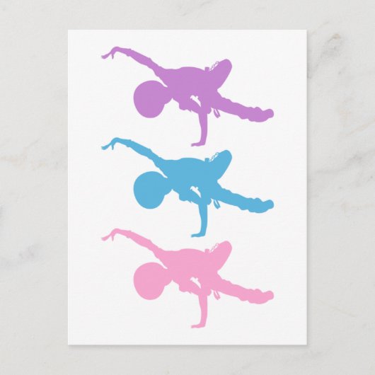 Carte postale Silhouette (Devant)