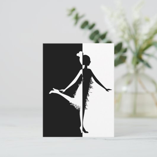 Carte Postale Silhouette (Debout devant)