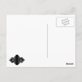 Carte Postale Silhouette (Dos)