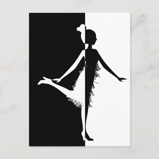 Carte Postale Silhouette (Devant)