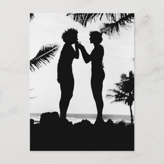 Carte Postale Silhouette, 1940 (Devant)