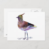 Carte Postale silhouette Abstraite (Devant / Derrière)