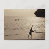 Carte Postale silhouette active (Devant)