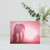 Carte postale Silhouette Cheval (Debout devant)