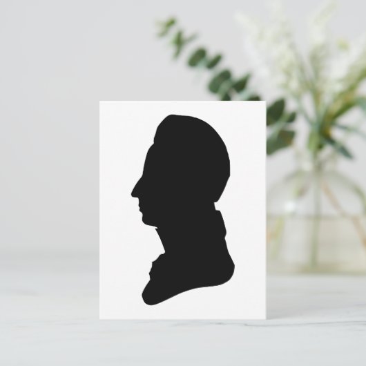 Carte Postale Silhouette classique (Debout devant)