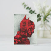 Carte Postale Silhouette de Batman (Debout devant)