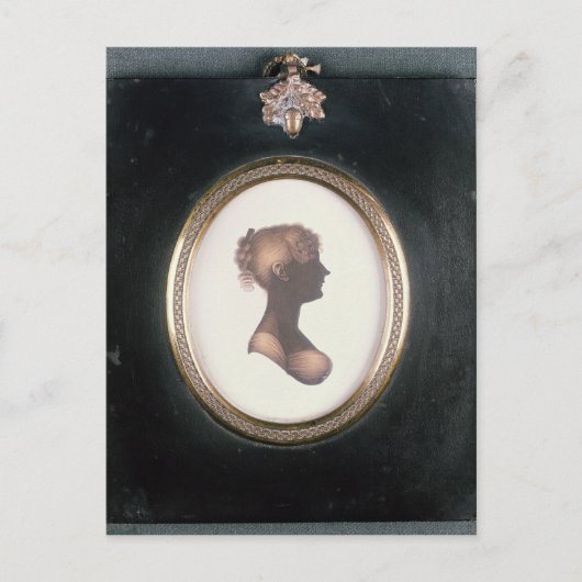 Carte Postale Silhouette de Cassandra Austen, vers 1809 (Devant)