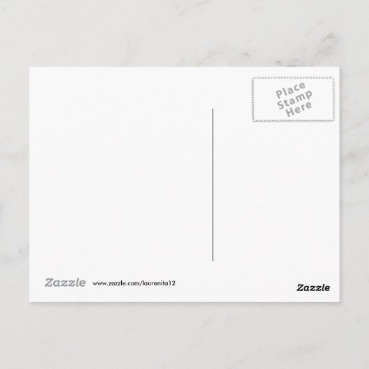 Carte Postale Silhouette de chien de Schipperke (Dos)